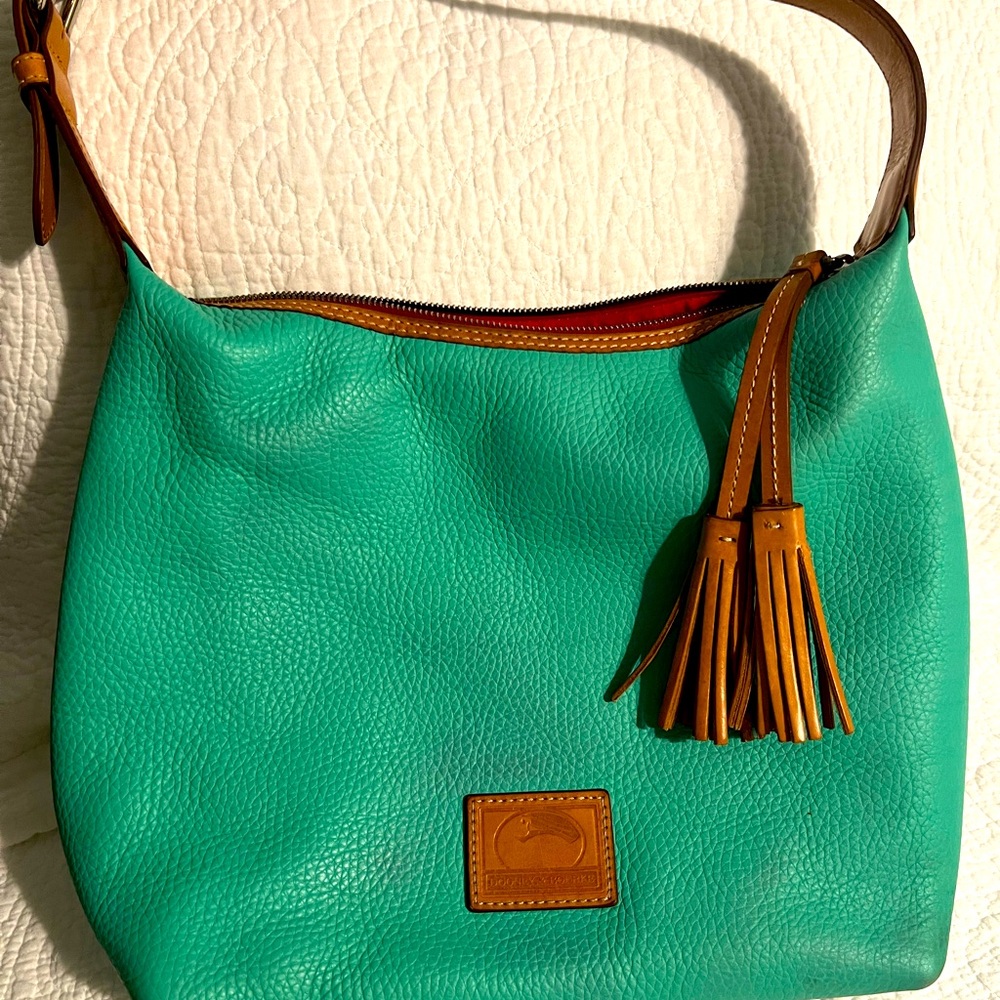 Dooney and Bourke Pebble Grain Hobo Shoulder Bag